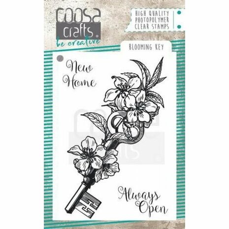 COOSA Craft clear stamp New Home