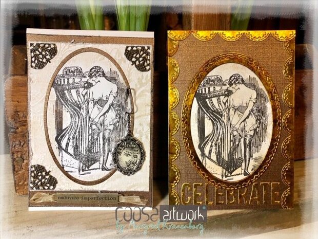 COOSA Craft clear stamp Getting dressed