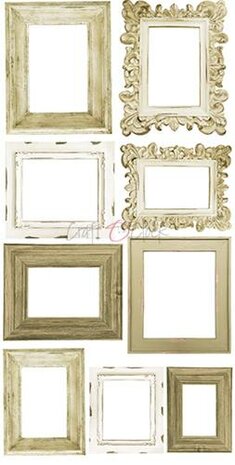 Craft OClock Basic Flowers Set 2, Beige-Brown