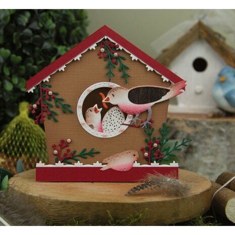 Dies - Jeanine&#039;s Art - Vintage Birds - Bird&#039;s Nest