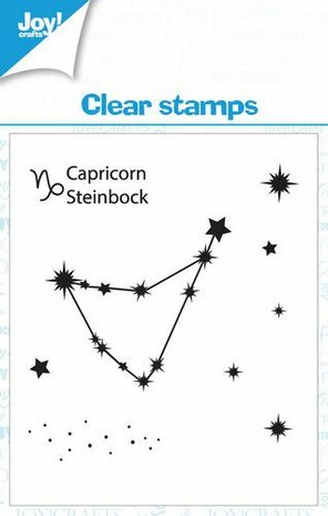 Joy! Crafts Clearstamp 7x7 cm - Capricorn - Steenbok KreativDsein Design