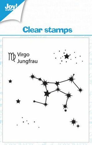 Joy! Crafts Clearstamp 7x7 cm - Virgo - Maagd KreativDsein Design