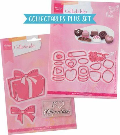Marianne D Collectable plus set - Chocolate box PA4171 COL1528, COL1367
