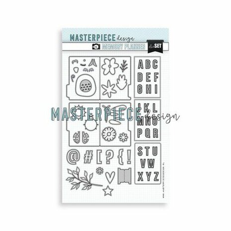 Masterpiece Memory Planner - Stans-set - File folder fun MP202110