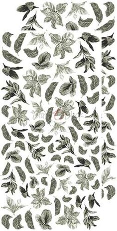 Craft OClock Basic Leaves Set 2, Grey