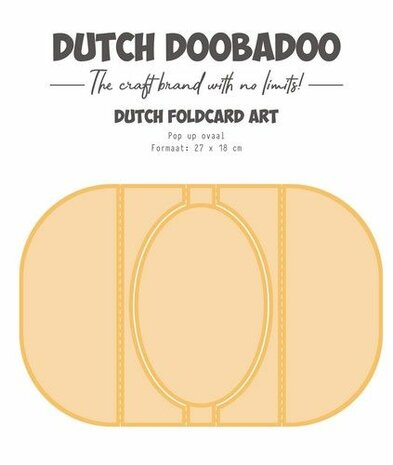 Dutch Doobadoo Card-Art Pop-up ovaal A4 470.784.300