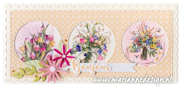 Marianne Design Collectables Tekst banners COL1507 95x200mm