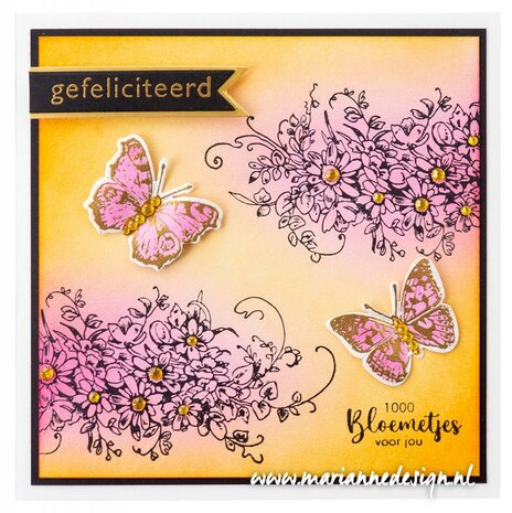 Marianne Design Collectables Tekst banners COL1507 95x200mm