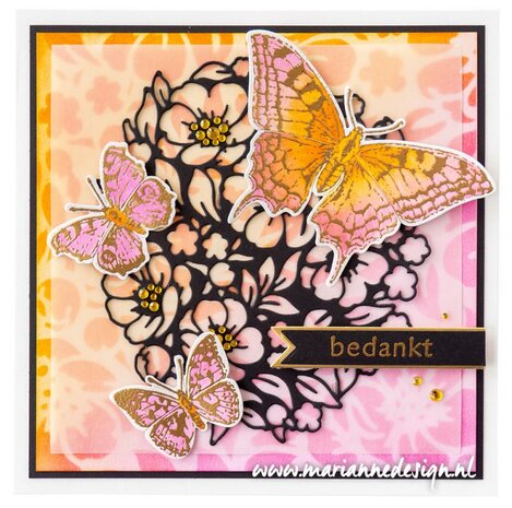 Marianne Design Collectables Tekst banners COL1507 95x200mm