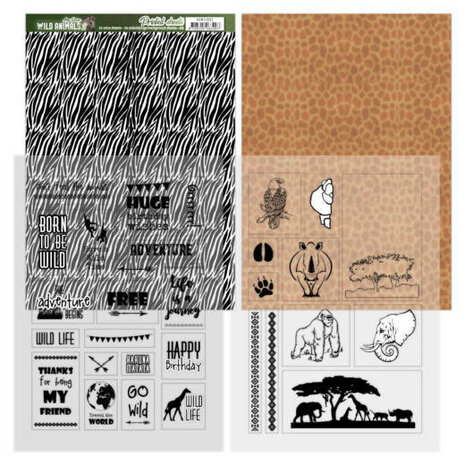 Amy Design sheets zebra - wild animals 2