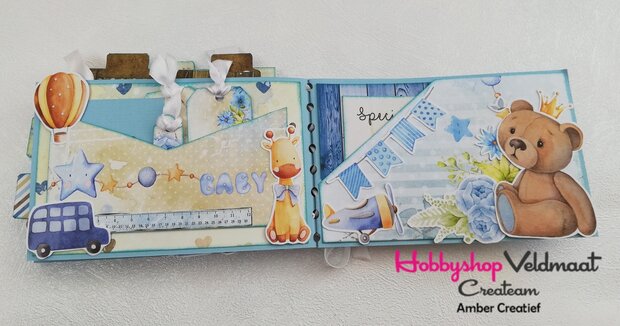 Craft OClock Junk Journal Set Hello Little Boy