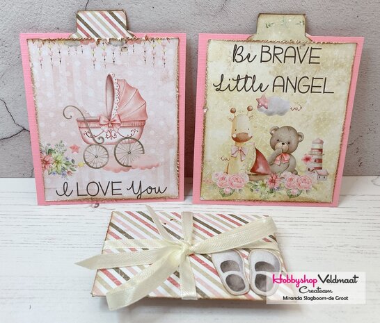 Craft OClock Junk Journal Set Hello Little Girl