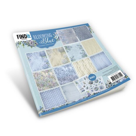Paperpack - Yvonne Creations - Blooming Blue - Design