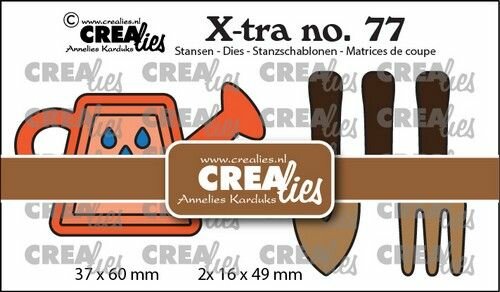 Crealies Xtra Gieter &amp; Tuingereedschap CLXtra77