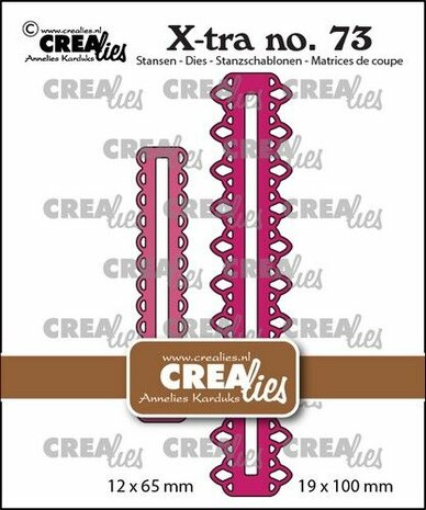 Crealies Xtra Cadeaukaart openingen B CLXtra73 12x65 - 19x100 mm