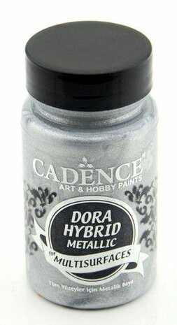 Cadence Dora Hybride metallic verf Zilver 90 ml