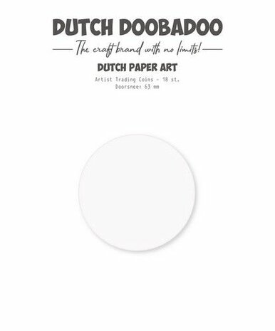 Dutch Doobadoo ATC Paper cirkel 18 st 472.948.902 63mm - 3xA5