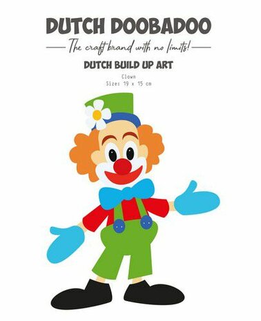 Dutch Doobadoo Build Up Clown 470.784.243