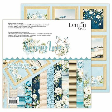 LemonCraft Paper Pad Sunny Love 30,5x30,5cm