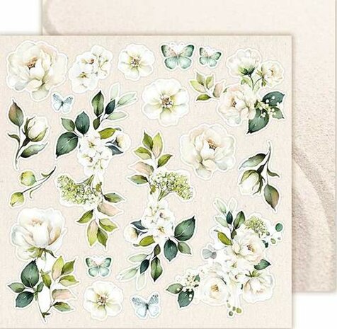 LemonCraft Paper Pad Sunny Love - Elements and Basic, 20,3x20,3cm