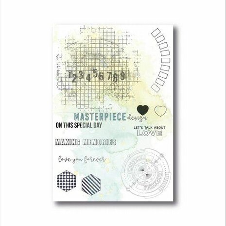 Masterpiece Clear Stempelset - On this Special Day 4x6 MP202118
