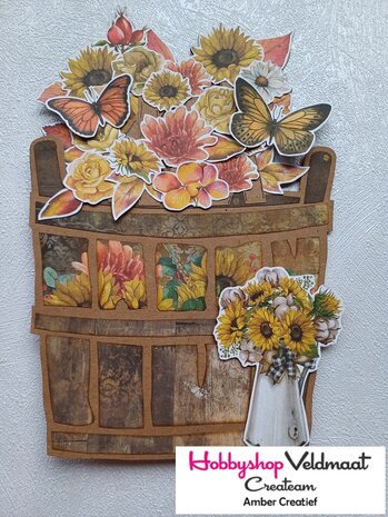 Craft O&#039;Clock Paper Collection Set 20,3x20,3cm Autumn Beauty