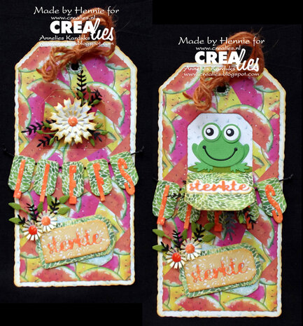 Crealies Set of 3 no. 61 dichte Bloemen 26 CLSet61