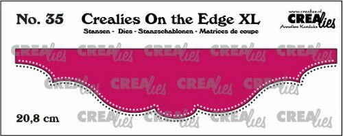 Crealies On the edge XL Die stans no 35 CLOTEXL35 