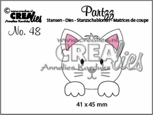 Crealies Partzz Kat CLPartzz48 