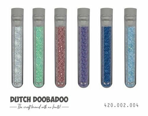 Dutch Doobadoo glitterset Floral Delight 420.002.004