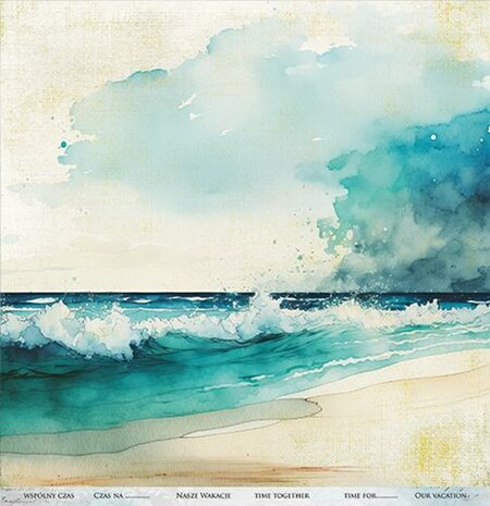 Art Alchemy Paper Collection Set 20,3x20,3 cm Sea Stories