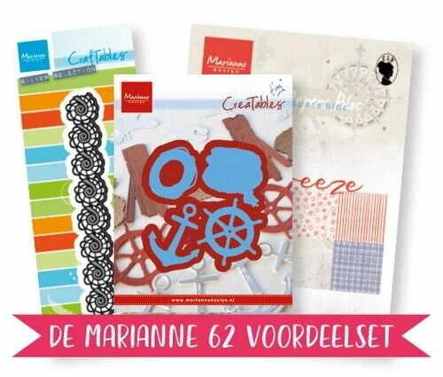 Marianne Design Product assorti - Marianne 62 special PA4189, LR0860, CR1442, PK9156