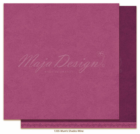 Maja Design Mono - Mum&#039;s - Wine 30,5x30,5 cm