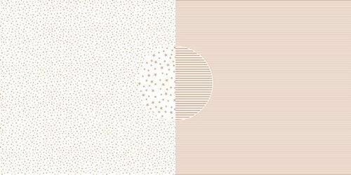 Dini Design Scrappapier 10 vl Sterren - naturel 30,5x30,5cm #3016