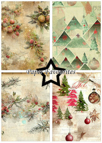 Paper Favourites A5 Santas Present