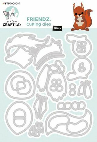 Studio Light Cutting Die Friendz nr.700 CCL-FR-CD700 108x128mm