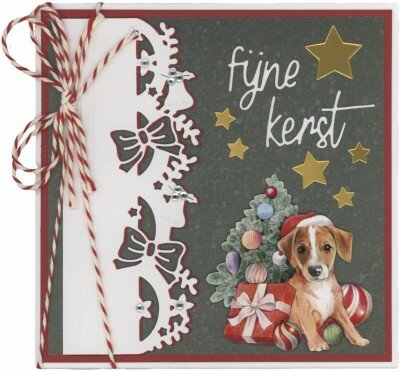 3D Cutting Sheet - Jeanine&#039;s Art - Cute Christmas Pets