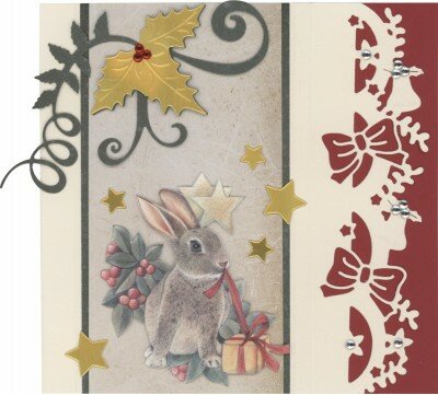 3D Cutting Sheet - Jeanine&#039;s Art - Cute Christmas Pets
