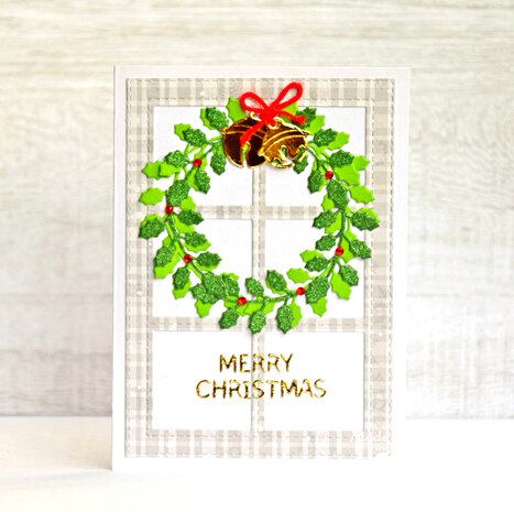 Crealies Cardzz Frame &amp; Inlay Fatima 6x vierkant CLCZ563 8,5x12,5 - 8x12cm + inlay dies