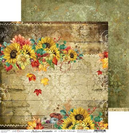 Craft OClock Paper Collection Set 30,5x30,5cm Autumn Beauty