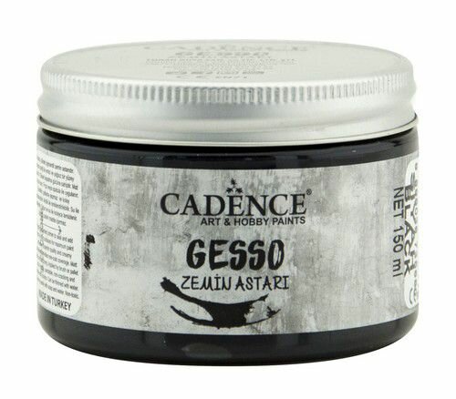 Cadence gesso acrylverf zwart 150ml