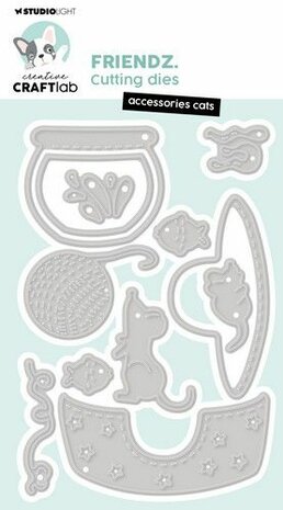 Studio Light Cutting Die Friendz nr.742 CCL-FR-CD742 128x85mm