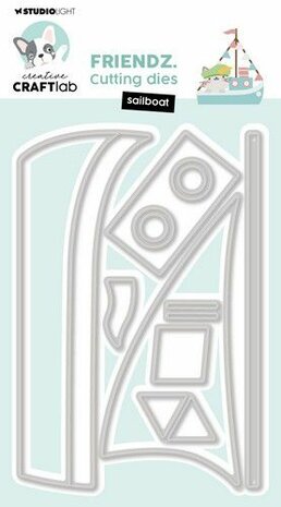 Studio Light Cutting Die Friendz nr.743 CCL-FR-CD743 125x85mm