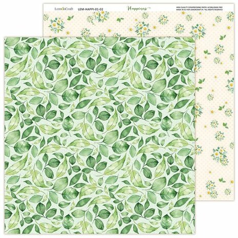 LemonCraft Paper Pad Happiness 20,3x20,3cm
