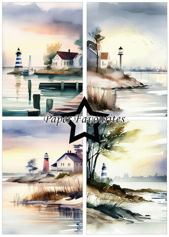 Paper Favourites A5 Coastal