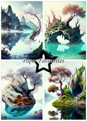 Paper Favourites A5 Mystical Natur