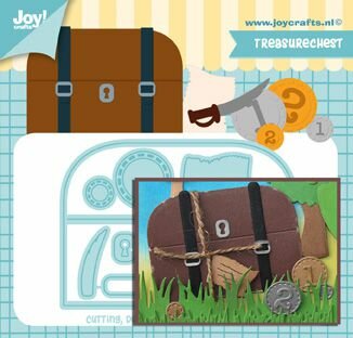 Joy! Crafts Snij-debos-embosstansmal - Schatkist 6002/1500 