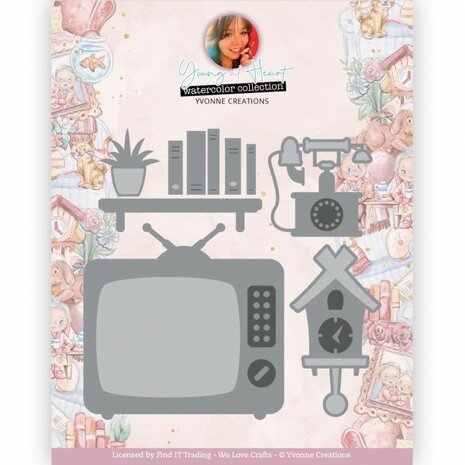 Dies - Yvonne Creations - Young At Heart - Home Accessoires