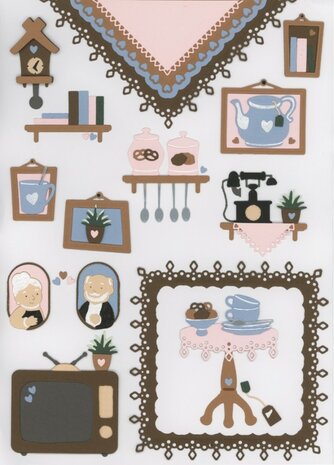 Dies - Yvonne Creations - Young At Heart - Home Accessoires