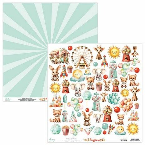 Mintay 30,5x30,5 cm Elements Paper - Playtime MT-PTM-09